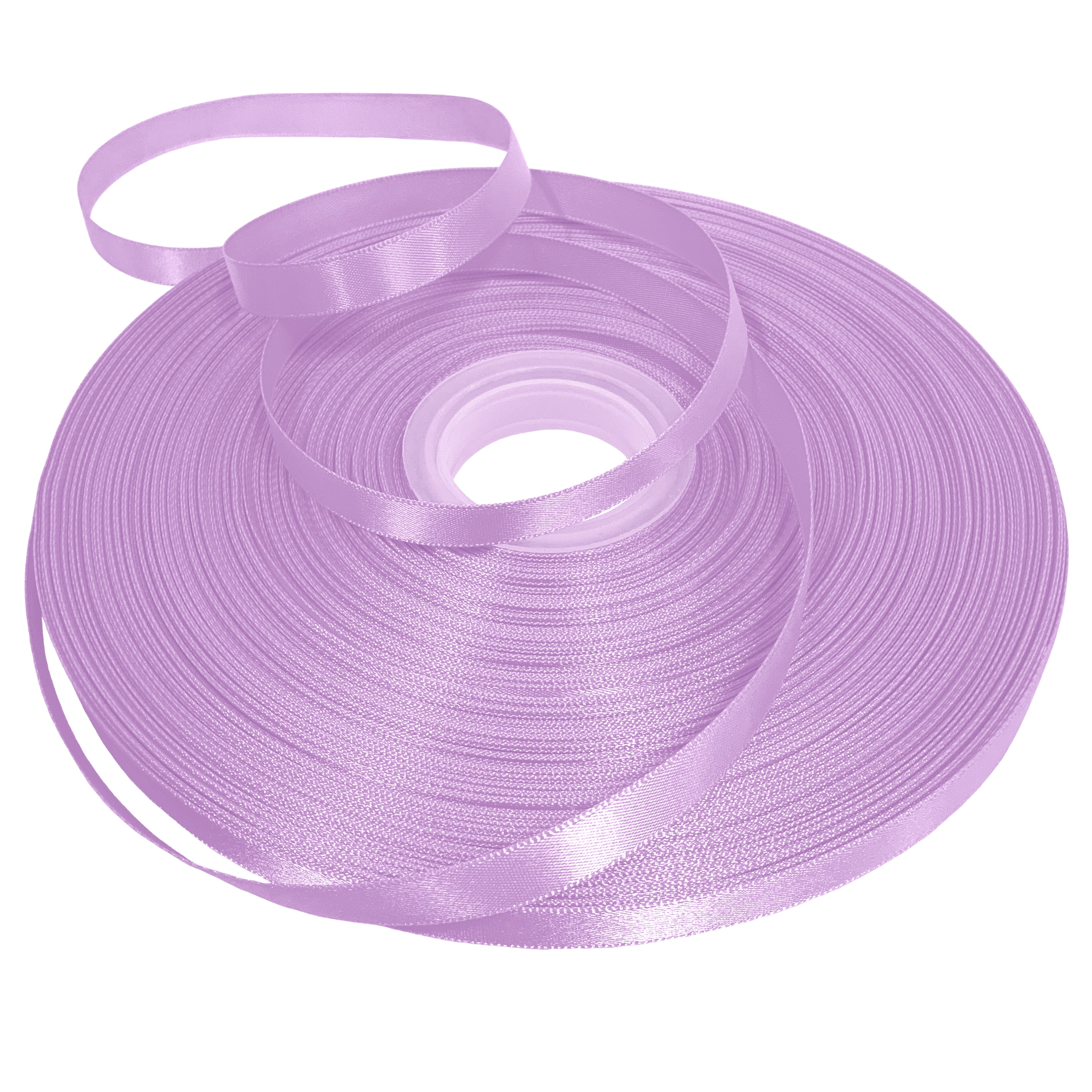Lavender Single Face Satin Ribbon, 3/8" x 100 Yards by Gwen Studios