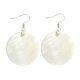 thumbnail image 1 of Pendientes AMOR SPES de Concha Marina Natural en Plata, 1 of 7