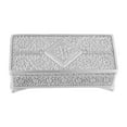 thumbnail image 4 of Caja de joyería rectangular, innovadora caja de almacenamiento de baratijas vintage de estilo europeo para joyería de anillo y pendiente S, 4 of 5