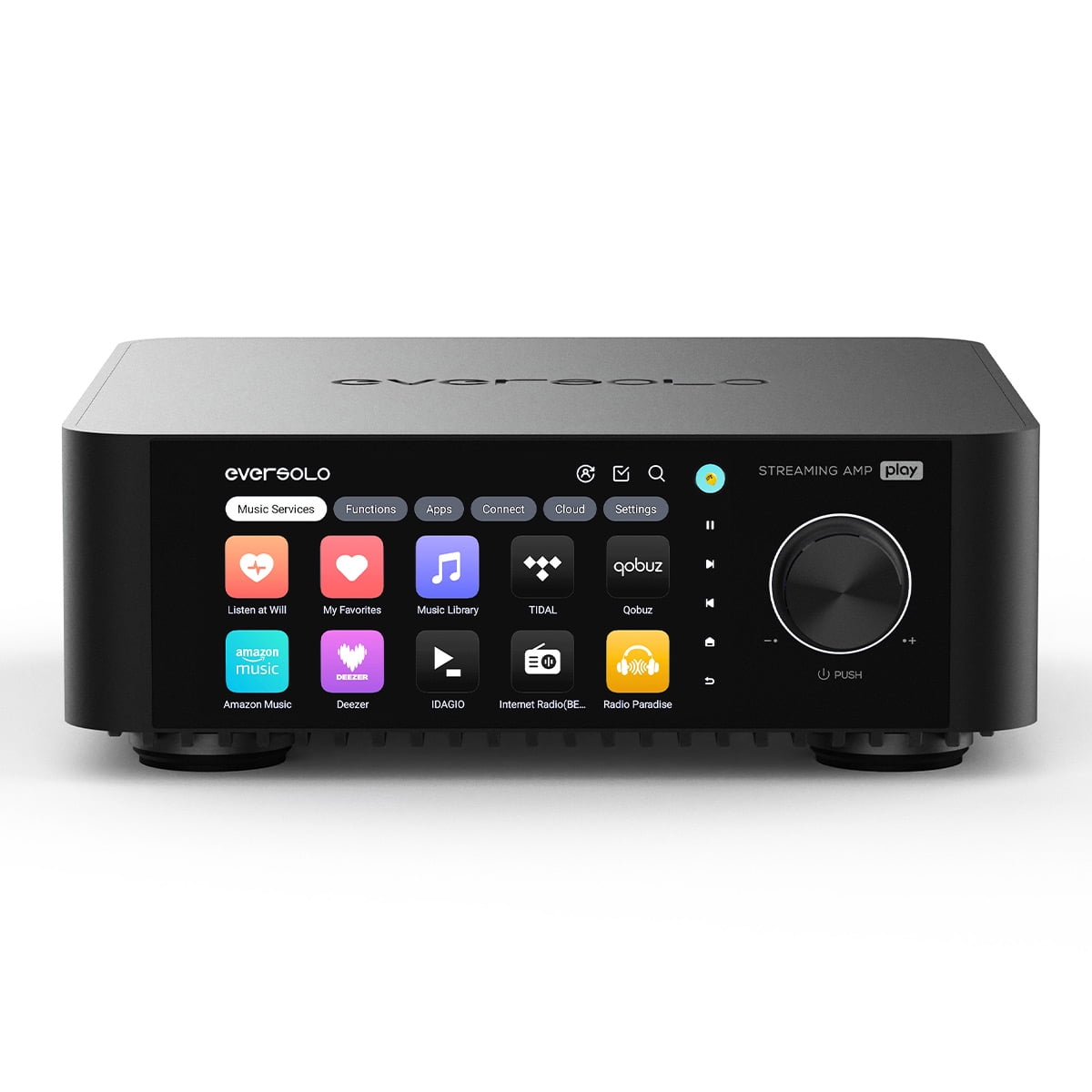 Sonos Amp Wireless Hi-Fi Player Black, Amplifier for Home Stereo