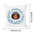 thumbnail image 1 of CaiYueKe Easter Throw Pillow Cushion Cover Decorative Holiday Home Decor Soft Plush Accent Pillow for Kids Room Sofa Bed Living Nursery Decorations Gift Ideas Basket Stuffer Spring Seasonal Decor, 1 of 6