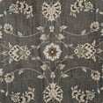thumbnail image 6 of SAFAVIEH Lyndhurst Janel Traditional Bordered Area Rug, Grey/Cream, 7' x 7' Round, 6 of 7
