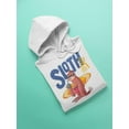 thumbnail image 3 of Sloth Surfer Hoodie Men - Men Hoodie, White, 4XL, 3 of 4