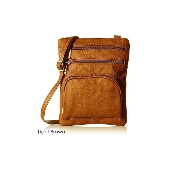 Super Soft Leather Plus Size Crossbody Bag