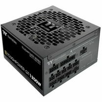 Thermaltake TOUGHPOWER GT 1200W - Black - Internal - 120 V AC, 230 V AC Input - 3.3 V DC, 5 V DC, 12 V DC, -12 V DC, 5 V SB Output - 1200 W - Active PFC - 1  12V Rails - PCI Express Connector 5.1 -...