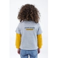 thumbnail image 4 of John Deere Construction 2fer Waffle Knit Long Sleeve T-Shirt Toddler to Little Kid, 4 of 5