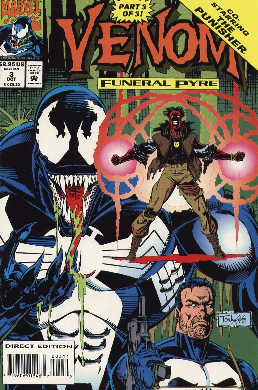 Venom: Funeral Pyre #3 (Marvel Comics October 1993)