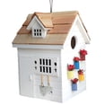 thumbnail image 1 of Casa para Pájaros Home Bazaar Artesanal Estilo Cobertizo Blanca, 1 of 9