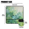 thumbnail image 5 of HELLHERO Tropical Palm Cover Sewing Machine Mat Organizer Fabric Polyester Lightweight Store Thread Small Scissors Sewing Accessories Dustproof, 5 of 5
