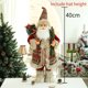 thumbnail image 3 of 60cm Big Santa Claus Doll Christmas Doll New Year 2024 Gift Merry Christmas Decorations for Home Ornaments Natal Navidad 2023, 3 of 5