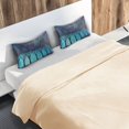 thumbnail image 5 of Yayeee Pillowcase Standard Size Set of 2 Satin Wrinkle Resistant Pillow Case, Purple Moonlight Forest, 5 of 7