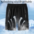 thumbnail image 4 of YUSUIYI Iced Active Shorts for Senior Women Over 50,Quick Drying Breathable Stretch,Ice Silk Cooling Shorts, 4 of 6
