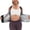 Black and silver, variant on Women's Adjustable Waistband Burning Workout Vest - Medium-Stretch Breathable Fabric, & Body Shaping Design for Running, Gym, Yoga