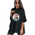 thumbnail image 5 of Women T Shirts and Men T shirt Oversized Shirts Cool Graphic Tees for Men Vintage Streetwear Sweat Casual Shirt XL, 5 of 5