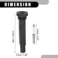 thumbnail image 4 of 1 Juego de Kit de Bota de Bobina de Encendido No.06K905110K/06K905199 para Volkswagen Passat 2014-2015 Negro de Goma, 4 of 7