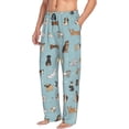 thumbnail image 2 of Fotbe Dog Pets Men's Pajama Pants,Sleepwear Pants,Pj Bottoms Drawstring And Pockets-X-Large, 2 of 9