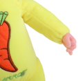 thumbnail image 4 of Muñeca Reborn de dibujos animados de 14 pulgadas, juguete para bebé durmiente de peluche con música, de cumpleaños para , amarillo Yotijar Muñeca de simulación, 4 of 8