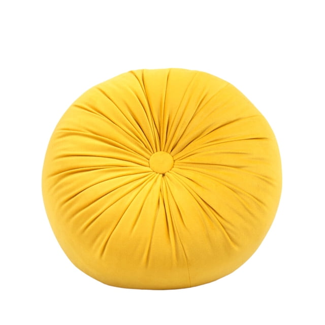 Cojín Decorativo Antonela Redondo Amarillo