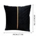 thumbnail image 3 of Fundas de almohada, fundas de almohada, fundas de almohada decorativas de terciopelo de color sólido, funda de almohada plisada, cojín de sofá de terciopelo, almohada de cabecera, soporte lumbar de of, 3 of 7