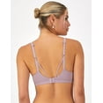 thumbnail image 3 of Maidenform Everyday Luxe Wireless T-Shirt Bra Sojourn Lilac 34C Women's, 3 of 6
