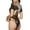 Sky Sunset Bronze Dragon, variant on Sky Sunset Bronze Dragon Womens One Piece Swimsuits Modest Tummy Control Bathing Suits Lace Up Slimming Swim Suit-Medium