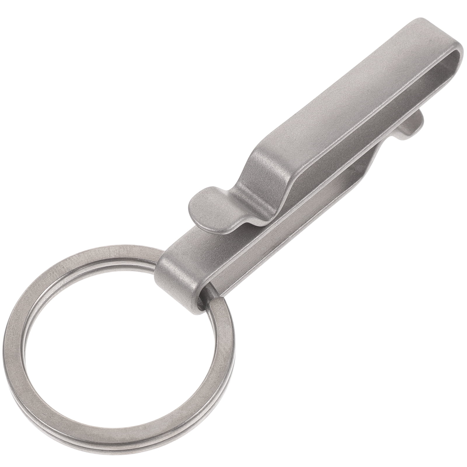 Worgeous 3pcs Key Ring Clip Titanium Carabiner Clip Key Chain Heavy Duty Belt Accessory