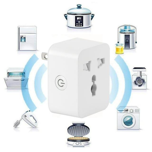 WIFI Socket, Fireproof PC Material Outlet Socket Multi-function Durable Exquisite Design For Home For Hotel
