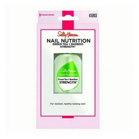 Sally Hansen Nail Nutrition Green Tea Plus Bamboo, Strengthener, 0.45 Oz