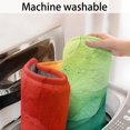 thumbnail image 4 of Colorful Tie Dye Blot Pattern Bathroom Rugs Mat,Non Slip Microfiber Bathroom Rug,Rubber Backing,Soft Bathroom Mats for Bathroom Floor,Tub and Shower,17x27in(43x68cm), 4 of 4