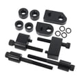 thumbnail image 2 of Kit de extensión de piso para conductor de 1 pulgada y 1,5 pulgadas. Incluye pernos y espaciadores. Reemplaza aleación de aluminio para triciclos Negro, 2 of 8