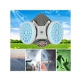 thumbnail image 4 of Headloop Dust-proof Gas Mask Anti-formaldehyde Protective Mask  With Breathing Valve, 4 of 8