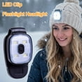 thumbnail image 4 of LED Clip Flashlight 4 Modes USB Recharge able Clip On Light Safety, 4 of 8