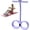 Purple, variant on Smart Foot Pedal Puller with Counter, 6 Tube Pedal Puller Resistance Band with Handles, Home Gym Arm and Waist Training Pedal Band, for Full Body Stretching & Yoga