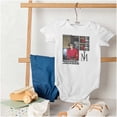 thumbnail image 2 of Michael Jackson Pop Studio Session Romper Boys or Girls Infant Baby Brisco Brands NB, 2 of 6