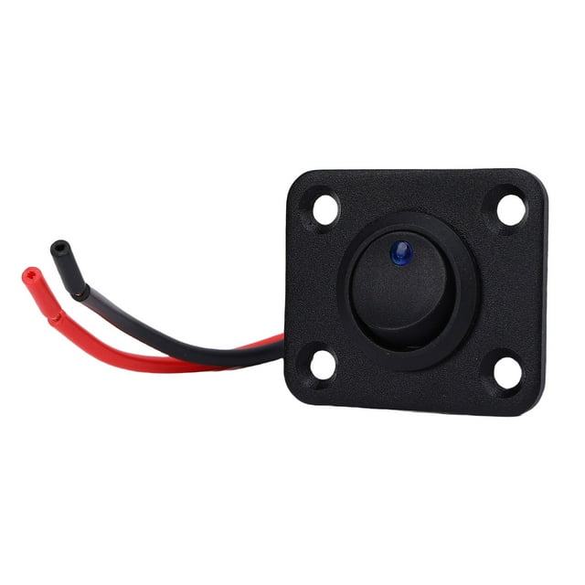 Interruptor Basculante De 20 A Con Retroiluminación Azul, Interruptor Basculante De Encendido Y Apagado Para Aparatos Eléctricos De Vehículos, Camiones Y Barcos