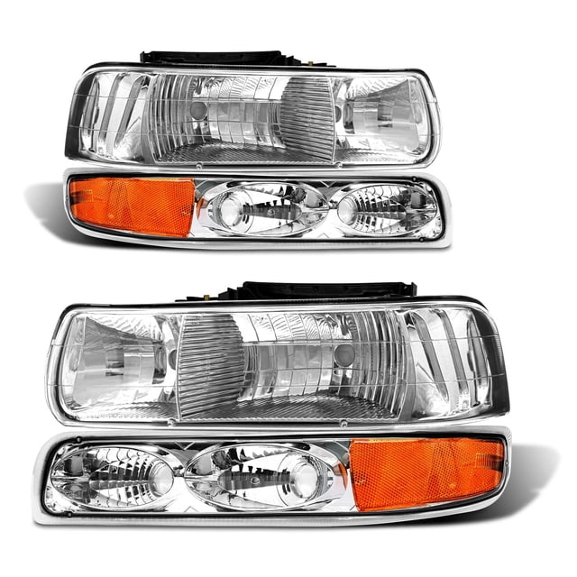 Conjunto de faros ADCARLIGHTS para Chevy Silverado 99-02