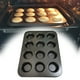 thumbnail image 3 of Antiadherente Mollete Al Carbono Galleta Magdalena Mol Agujeros Gris Gloria Mini Cake Pan, 3 of 8