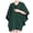 Green1, variant on Women's Shawl Wrap Cardigans Cape Solid Fleece Neck Open Front Cardigan Shawls Winter Warm Coats for Wedding Party(Wine,Free Size)