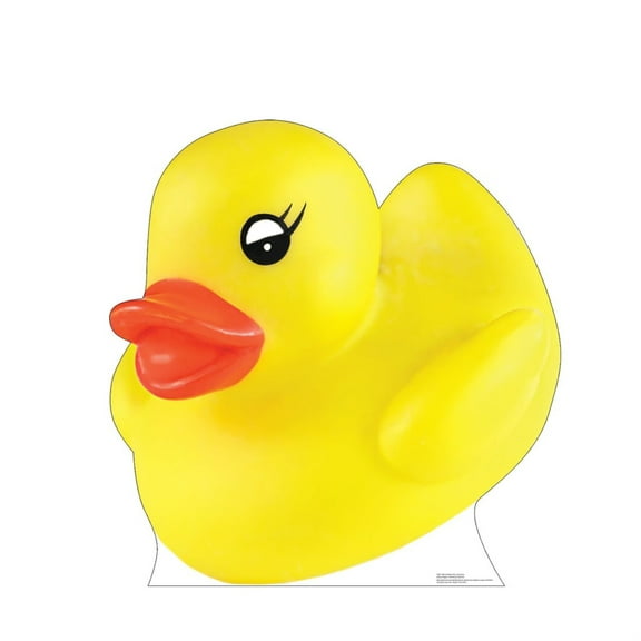 Yellow Rubber Duck Cardboard Cutout