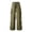 v#57Green293, variant on Womens Pants Solid Color Ankle Length Soft Wide Leg Loose Fit Pleated Elastic High Waist With Side Plus Pockets & Adjustable Tie For Summer Splash Kawaii Bottoms,Green,S