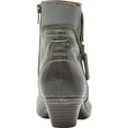 thumbnail image 3 of Women's Rockport Cobb Hill Laurel Slouch Ankle Bootie Grey Full Grain Leather 11 M, 3 of 5