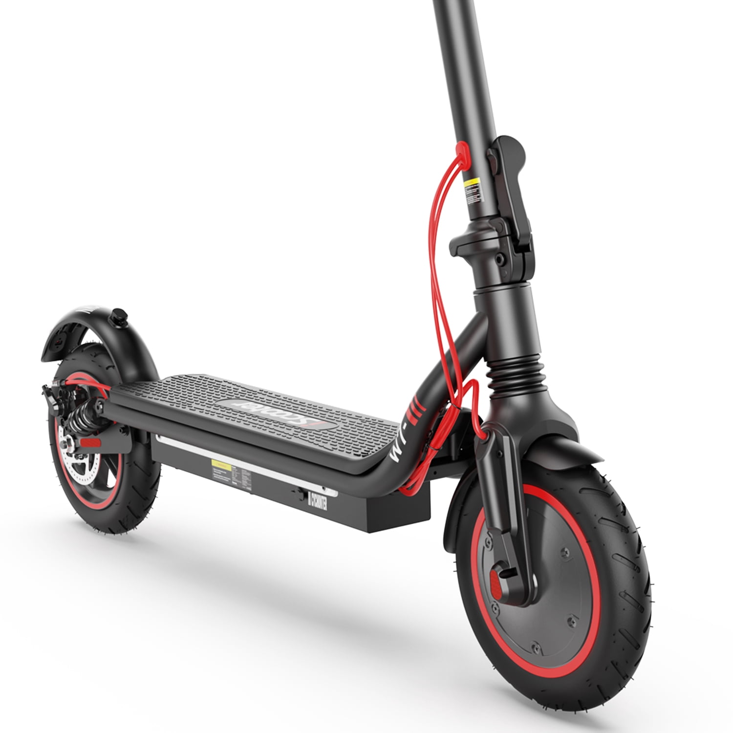 iScooter Electric Scooter for Adult,350W Motor Escooter, 8.5'' Tires,Max Speed 22MPH,Long Range 18 Miles,Turn Signal Light Escooter, Dual Spring Damping Dual Brake System,X-Scooter APP