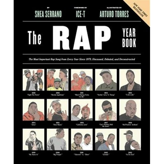 Pre-Owned The Rap Year Book: The Most Important Rap Song from Every Year Since 1979 by Shea Serrano (Paperback)