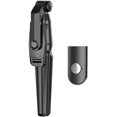 thumbnail image 1 of Selfie Stick, Extendable Selfie Stick Tripod Bluetooth Wireless Remote Shutter for Travel/Live Stream/Photography black -, 1 of 9