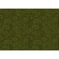 thumbnail image 1 of Ahgly Company Indoor Rectangle Patterned Black Bean Brown Area Rugs, 2' x 3', 1 of 6
