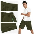 thumbnail image 5 of HAOMEILI Men's Shorts Casual Classic Fit Drawstring Summer Beach Shorts with Elastic Waist and Pockets, 5 of 6