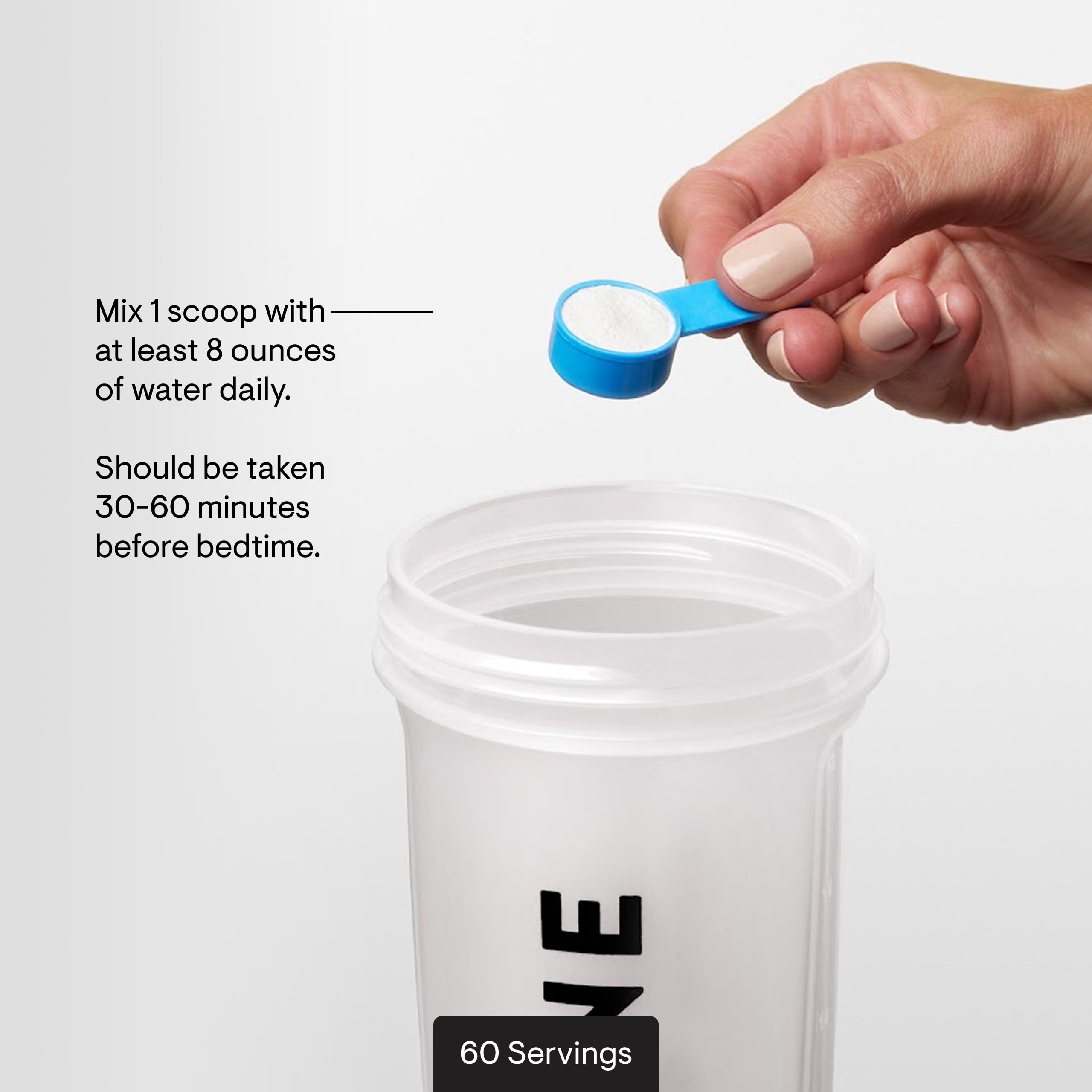 THORNE - Magnesium Bisglycinate - Powdered Magnesium Formula - Support Restful Sleep, Muscle Relaxation, Heart Health, and Metabolism* - NSF Certified for Sport - 60 Servings - 6.5 Oz Jar