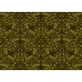 thumbnail image 1 of Ahgly Company Machine Washable Indoor Rectangle Transitional Dark Yellow Green Area Rugs, 2' x 4', 1 of 7