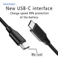 thumbnail image 2 of Cargador ROAYEWEY de 45 W USB-C para HP Chromebook 14 X360, 2 of 6