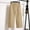 w21 Khaki, variant on Xuniizn Cargo Capris Pants for Women with 4 Pockets, Stretchy Waist Button Zipper Hiking Capri Pants, Fashion Fast Dry Outdoor Casual Pants, S-2XL